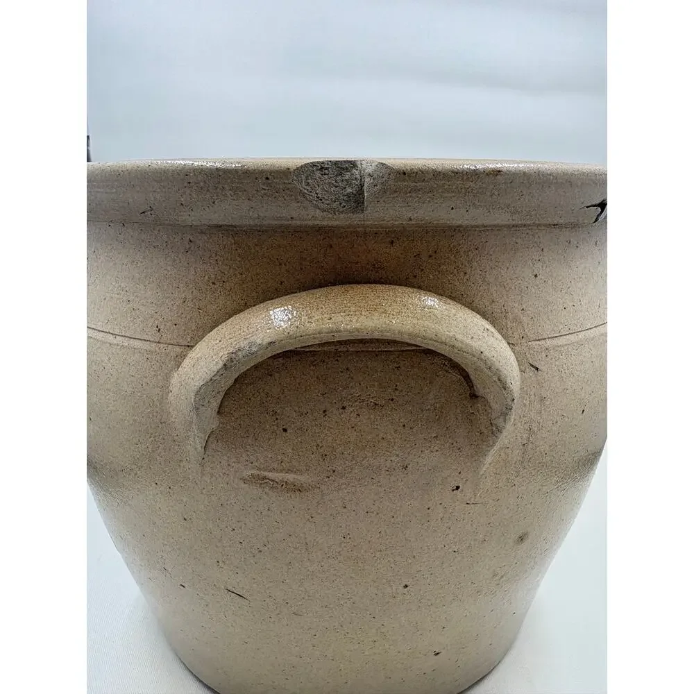 L. H Yeager Allentown PA 19th Century Stoneware Crock